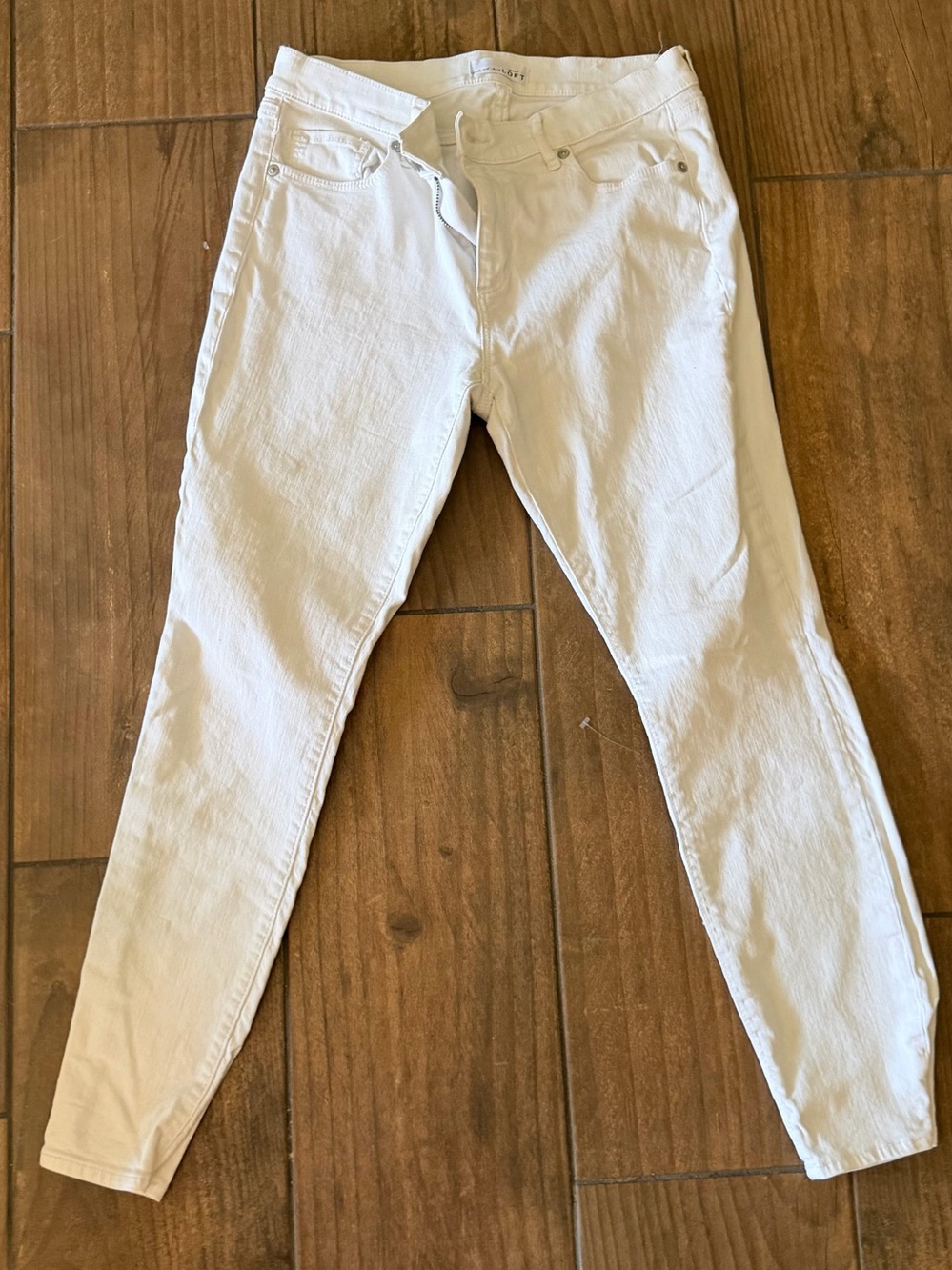 LOFT White Girls' Jeans - Slim Fit Denim